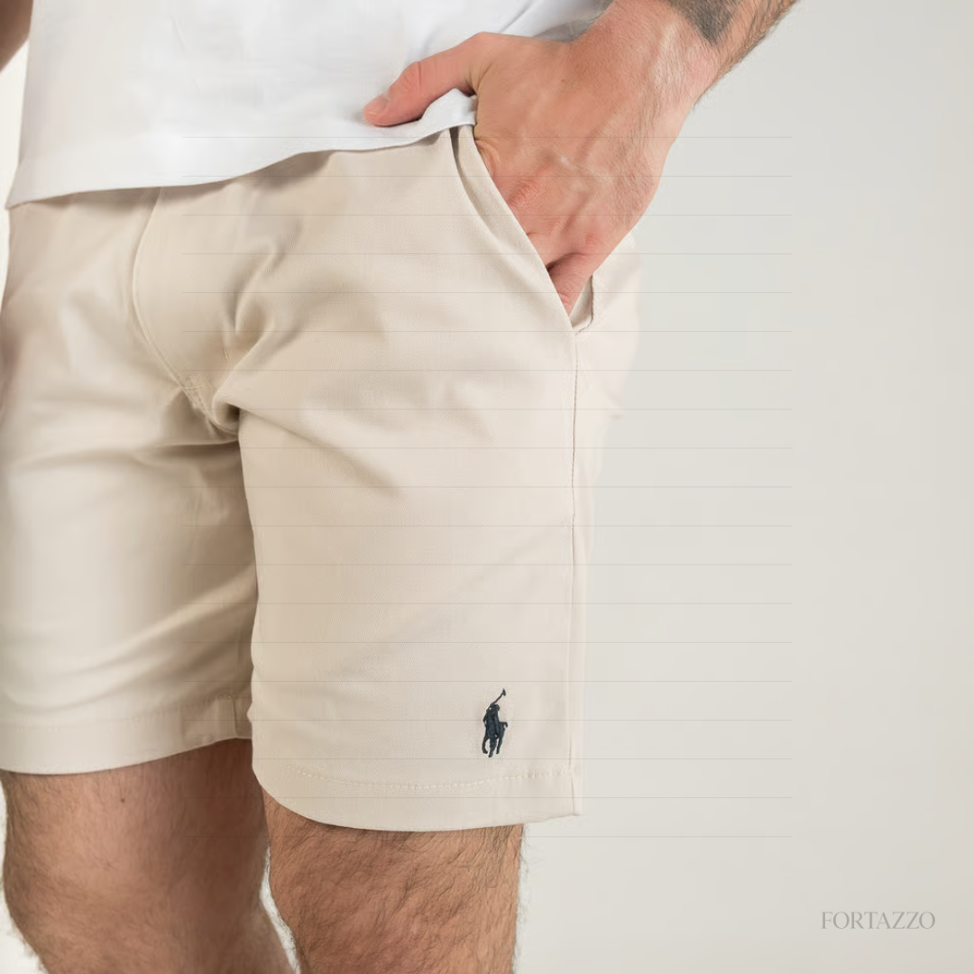 Super Combo RL – 5 Bermudas Masculinas em Sarja | Oferta Limitada (PREÇO DE ATACADO)