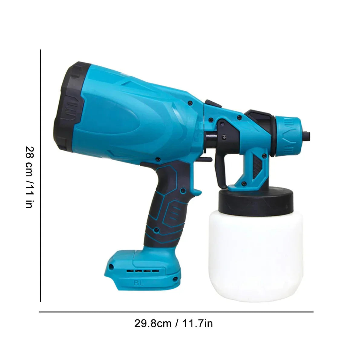 Pistola De Pulverização Elétrica Sem Fio | SprayGo Pro (Pote 1,5L) + Tinta EASYCOAT PRO