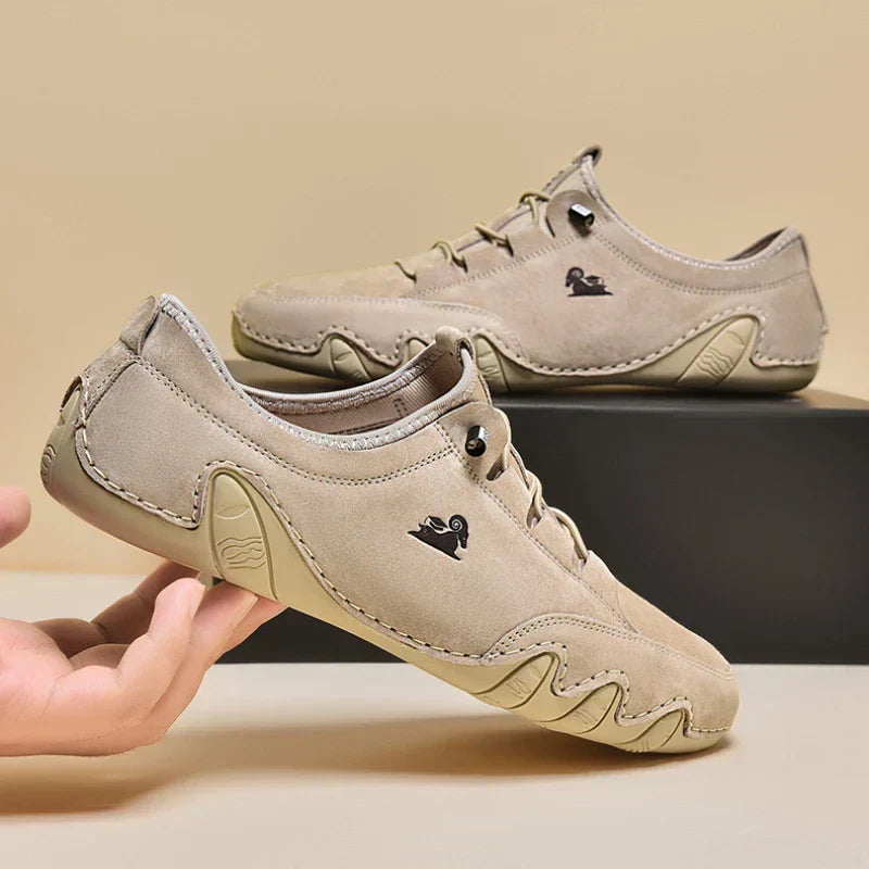 Mocassim Masculino Confortável de Couro Sintético