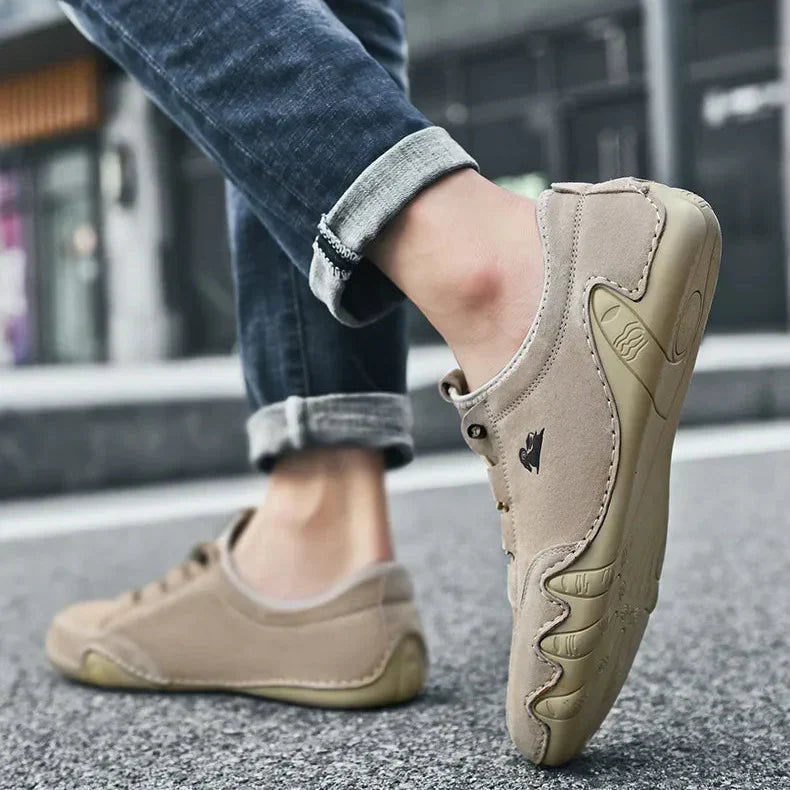 Mocassim Masculino Confortável de Couro Sintético