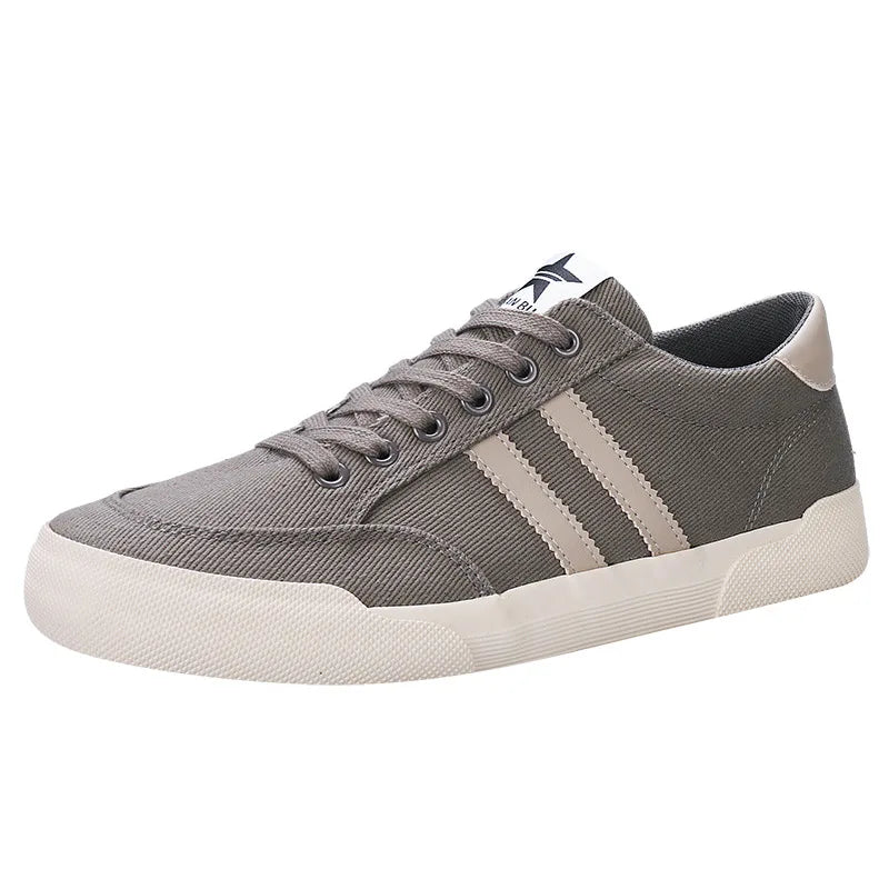 Tênis Masculino Casual de Lona de Algodão
