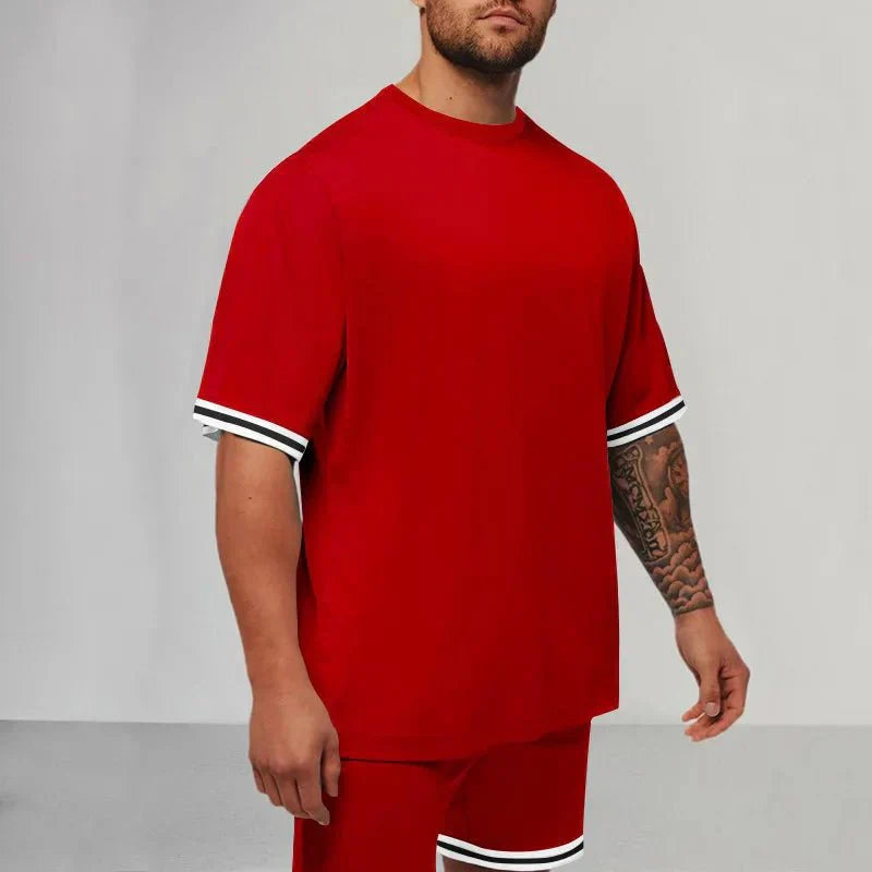 Conjunto Masculino Casual - Bermuda e Camiseta