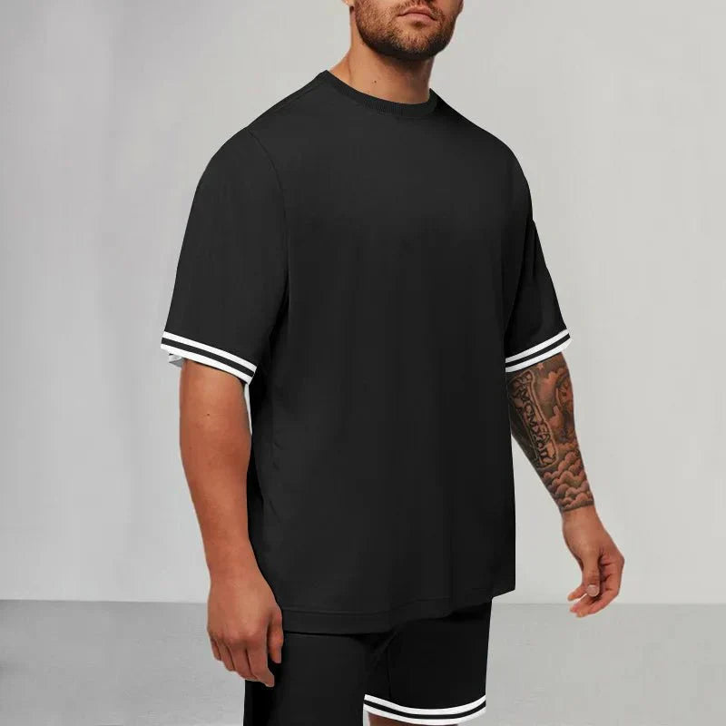 Conjunto Masculino Casual - Bermuda e Camiseta