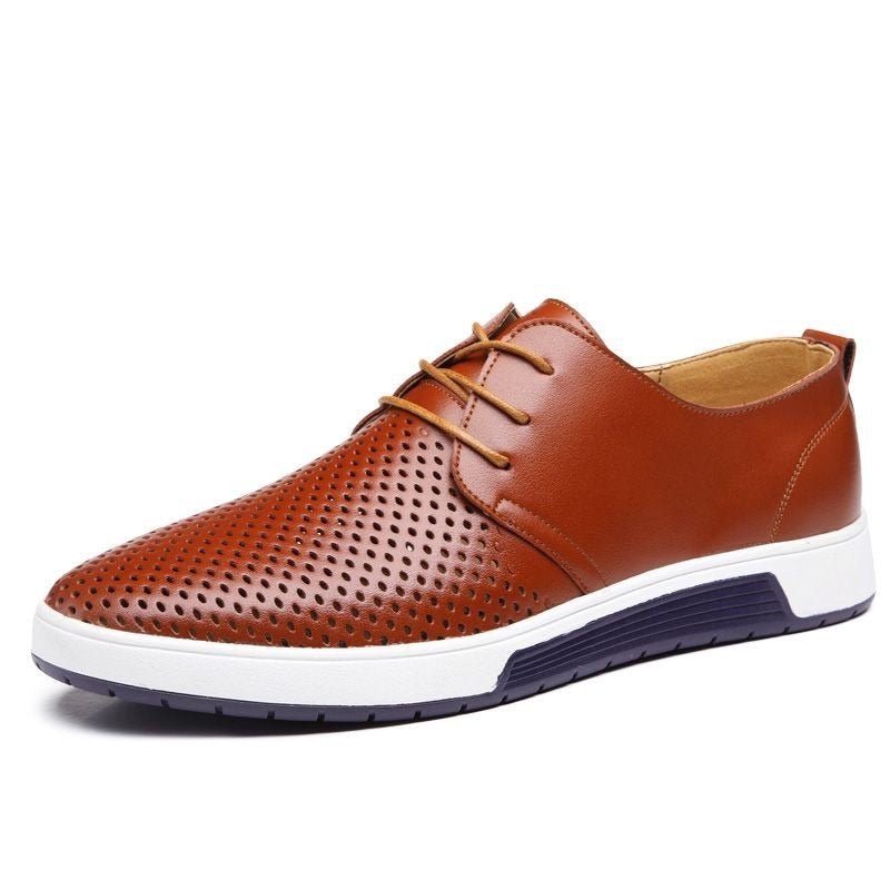 Sapato Casual Masculino de Couro - Elegância e Conforto