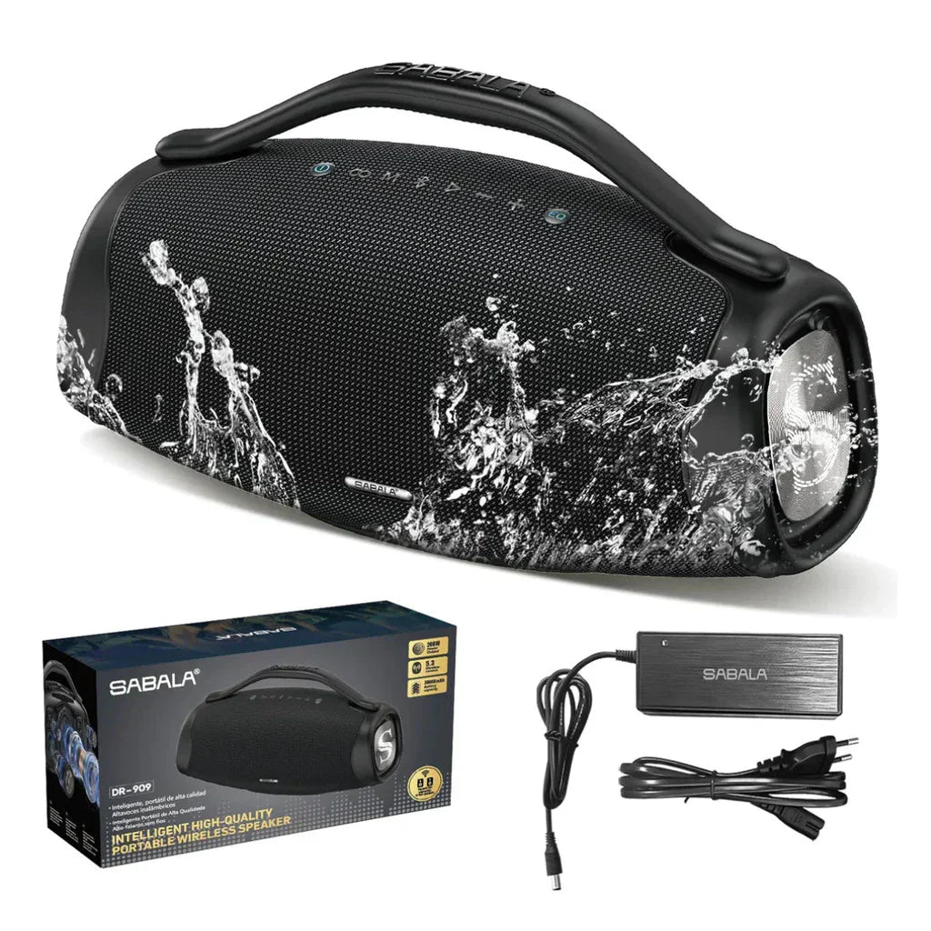 đ„ QUEIMA DE ESTOQUE!! đ„ Caixa de Som Premium Boombox DR-909 Bluetooth 200w 39000mah Tws Ipx6.