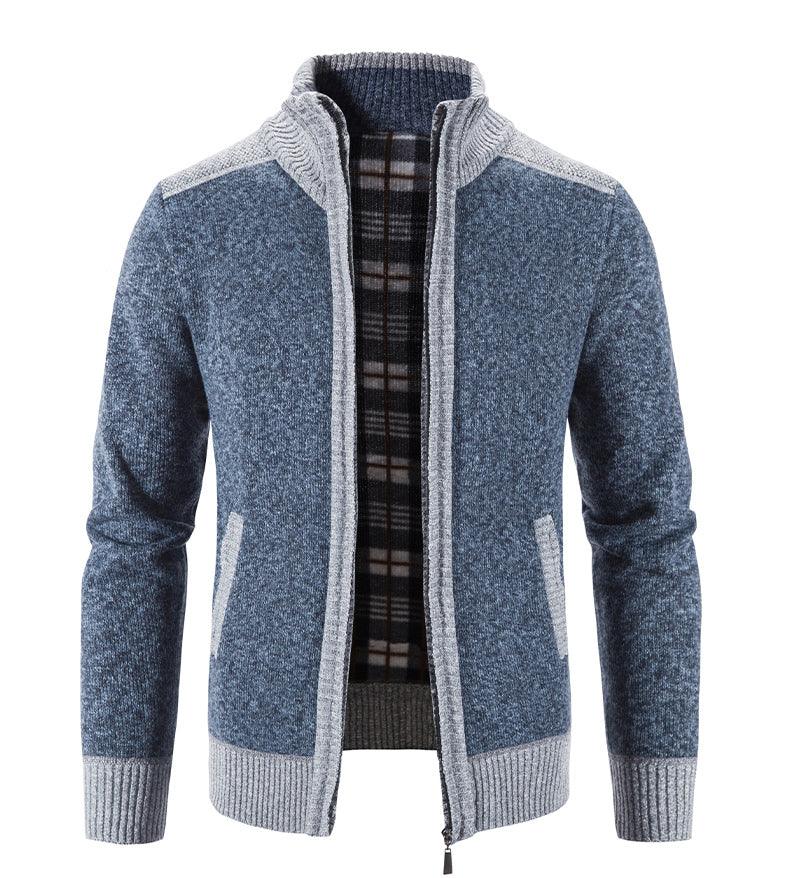 Suéter Masculino com Zíper - Estilo e Conforto