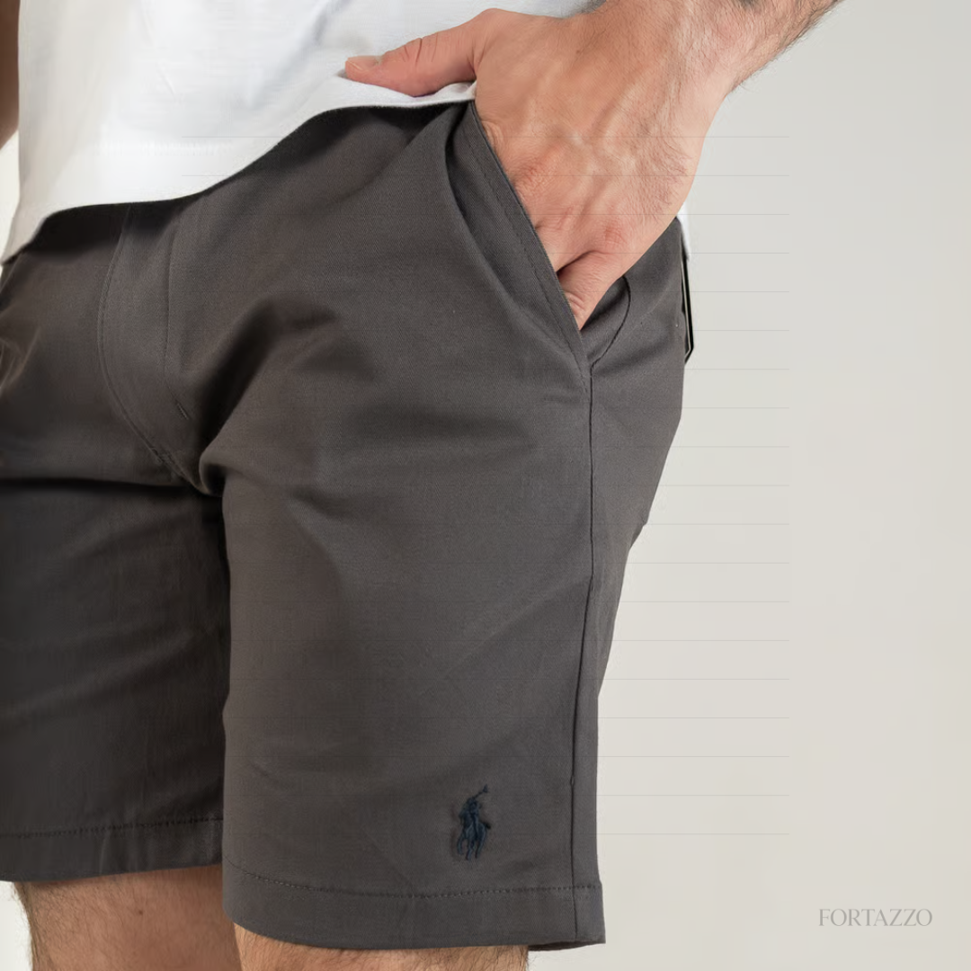 Super Combo RL – 5 Bermudas Masculinas em Sarja | Oferta Limitada (PREÇO DE ATACADO)