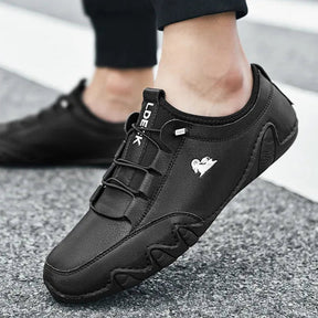 Mocassim Masculino Confortável de Couro Sintético
