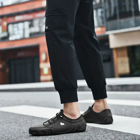 Mocassim Masculino Confortável de Couro Sintético