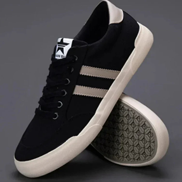 Tênis Masculino Casual de Lona de Algodão
