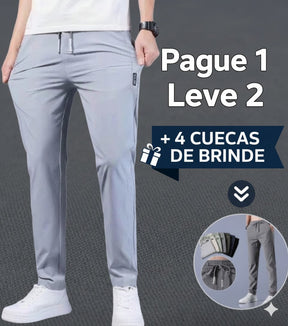 PAGUE 1 LEVE 2 - Calça Flex Confort Premium + 4 CUECAS DE BRINDE! 🔥