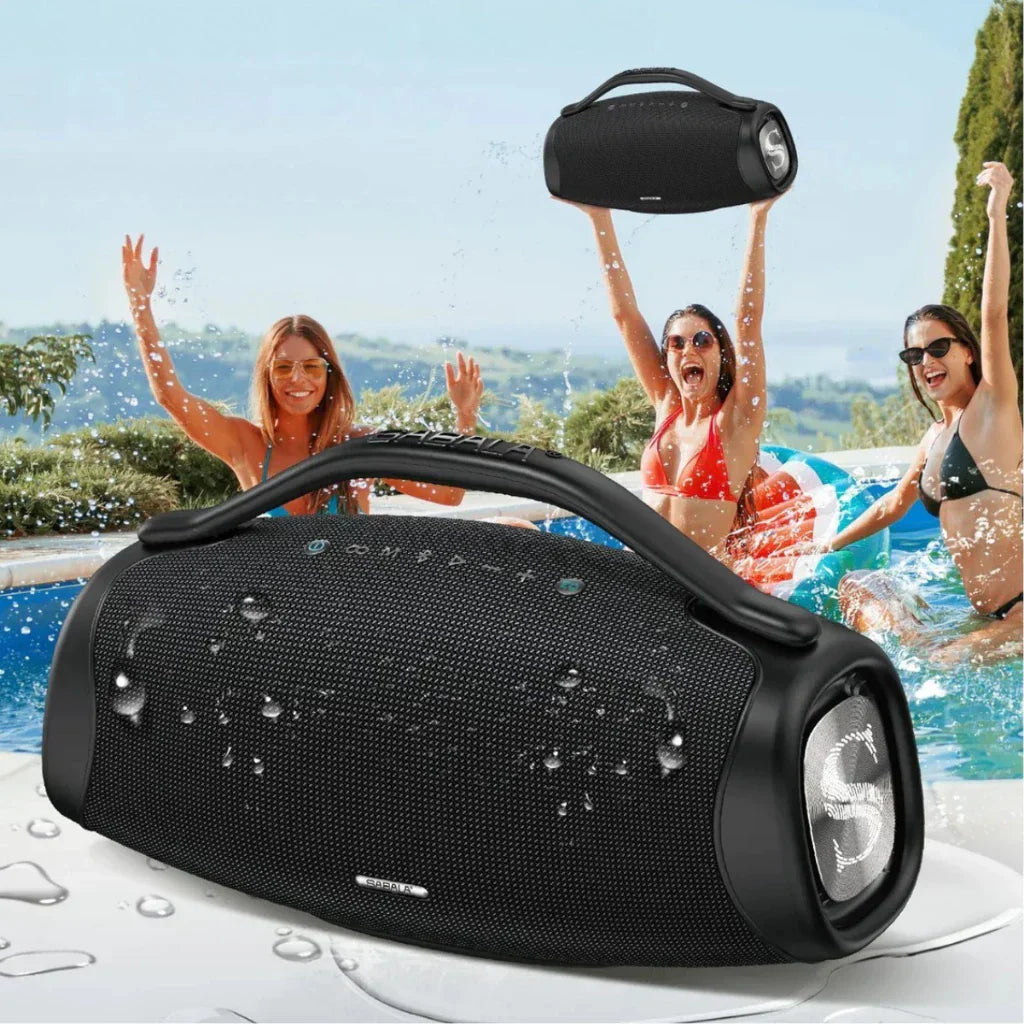 🔥  QUEIMA DE ESTOQUE!! 🔥 Caixa de Som Premium Boombox DR-909 Bluetooth 200w 39000mah Tws Ipx6.