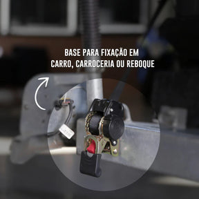 Par De Cinta Amarração Carga Catraca Automática Fita Retrátil 800 Kg 2 Fitas Cor Preto
