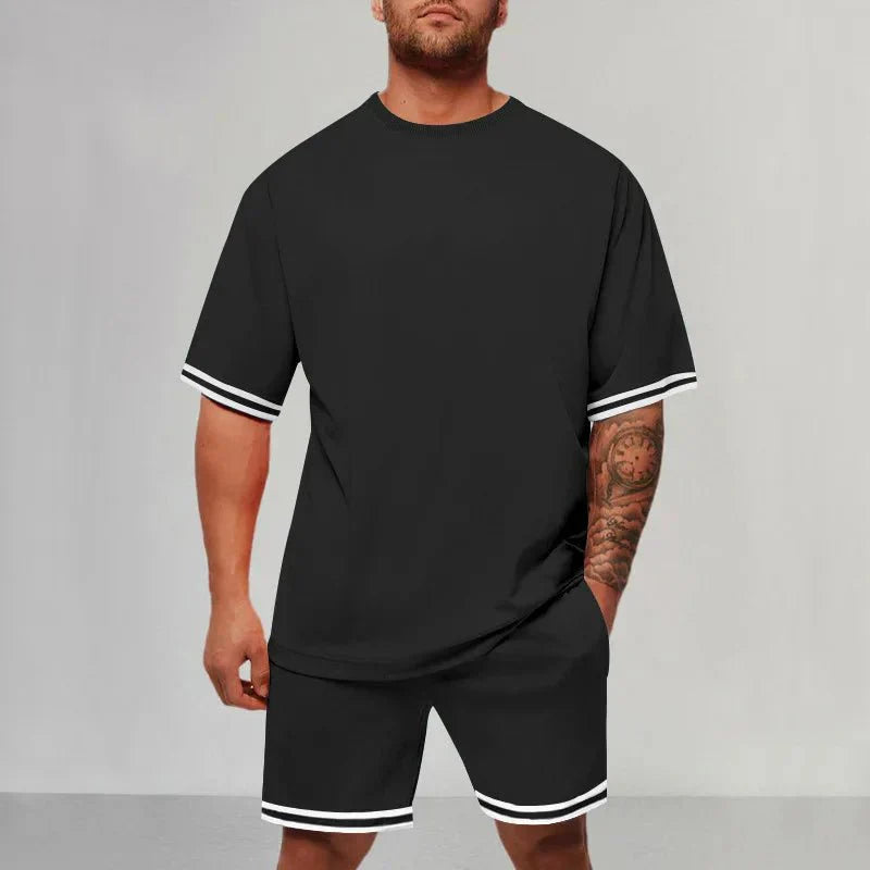 Conjunto Masculino Casual - Bermuda e Camiseta