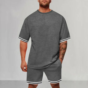 Conjunto Masculino Casual - Bermuda e Camiseta