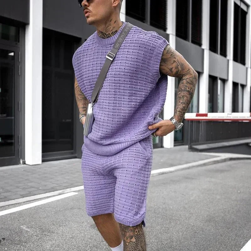 Conjunto Masculino Streetwear - Bermuda e Camiseta