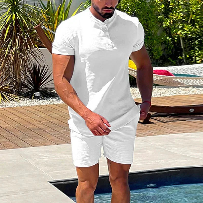 Conjunto Masculino Verão - Bermuda e Camiseta