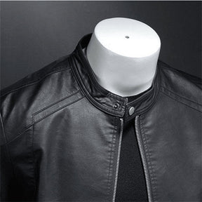 Jaqueta de Couro Masculina - Elegância e Durabilidade