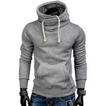 Moletom Masculino Gola Alta Com Capuz