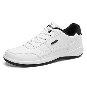 Sapatênis Masculino de Couro de Plutônio - Estilo e Conforto