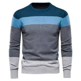 Suéter Masculino Listrado Slim Fit