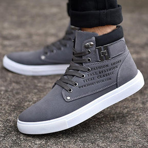 Tênis Masculino Cano Alto - Conforto e Estilo Urbano